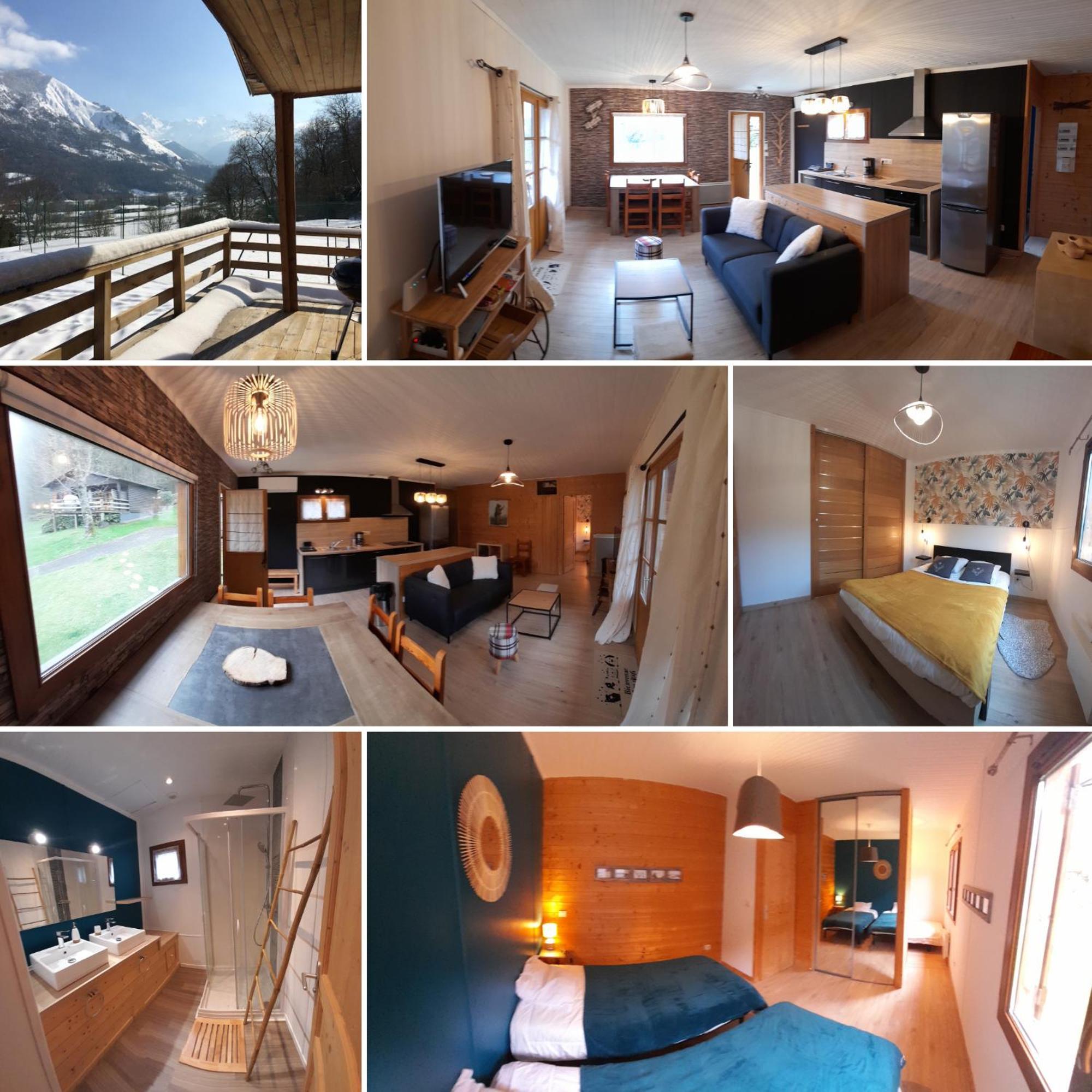 Chalet De L'Ours Brun, Gite 3 Etoiles Gere-Belesten Dış mekan fotoğraf